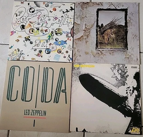 LED ZEPPELIN Lot Of 4 Original Lp's See All Photos For Selections And Titles