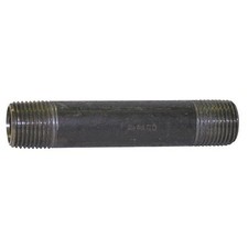 1/2" X 3 1/2 MNPT x MNPT Black Pipe Nipple Schedule 40 lot Of 5