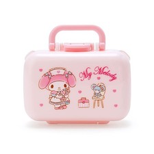 SANRIO My Melody Pill Case - 3 Compartment Organizer Berry