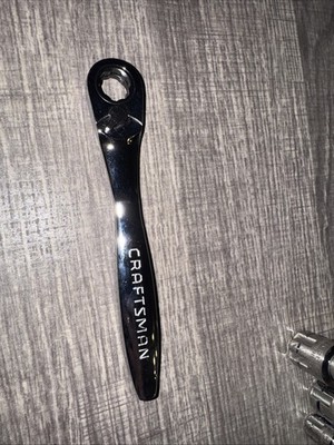 Sexy Sears Craftsman Nos 1/4” Drive Max Axess Pass Thru Ratchet
