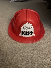 PAUL STANLEY FIREHOUSE FIREMAN HELMET HAT KISS 2010 KISS CATALOG LTD LAST ONE!