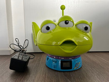 Disney Green Men CD Player Radio Alien Rare Limited Working Toy Story JP USED