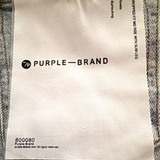 PURPLE BRAND Men's Distressed Light Wash Slim Fit Skinny Denim Jeans NWT