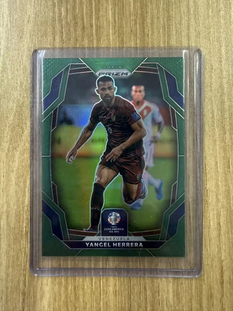 2024 Panini Prizm Copa America #113 Yangel Herrera Base Green /5 Venezuela