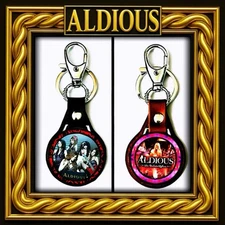 ALDIOUS LIVE UNLIMITED DIFFUSION 🇦🇺TWO EXCLUSIVE LEATHER KEYCHAINS 🇦🇺