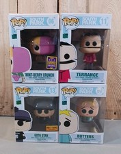 Funko Pop South Park Lot of Four 01,  06, 11, & 13 Including 2017 Exclusive
