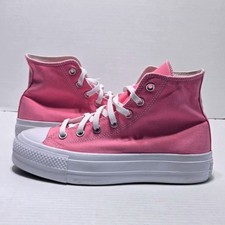 Converse Chuck Taylor All Star Move Lift Platform High Top Pink M 6.5 W 8.5