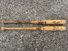 Louisville Slugger P72 T141 Marlins Bats Matias Carillo Andre Dawson Auto Louisville Slugger P72 T141 Marlins Bats Matias Carillo Andre Dawson Auto
