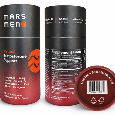 #ad MARS MEN Natural Testo Support 150ct 1 Month Supply *AUTHENTIC * 💪 $59.00