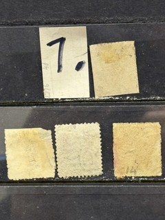 Queensland Chalon Used Stamps