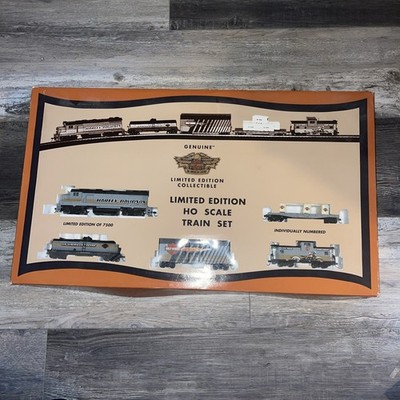 HARLEY-DAVIDSON LIMITED EDITION HO SCALE TRAIN SET SILVER EAGLE ONLY 7500 MADE