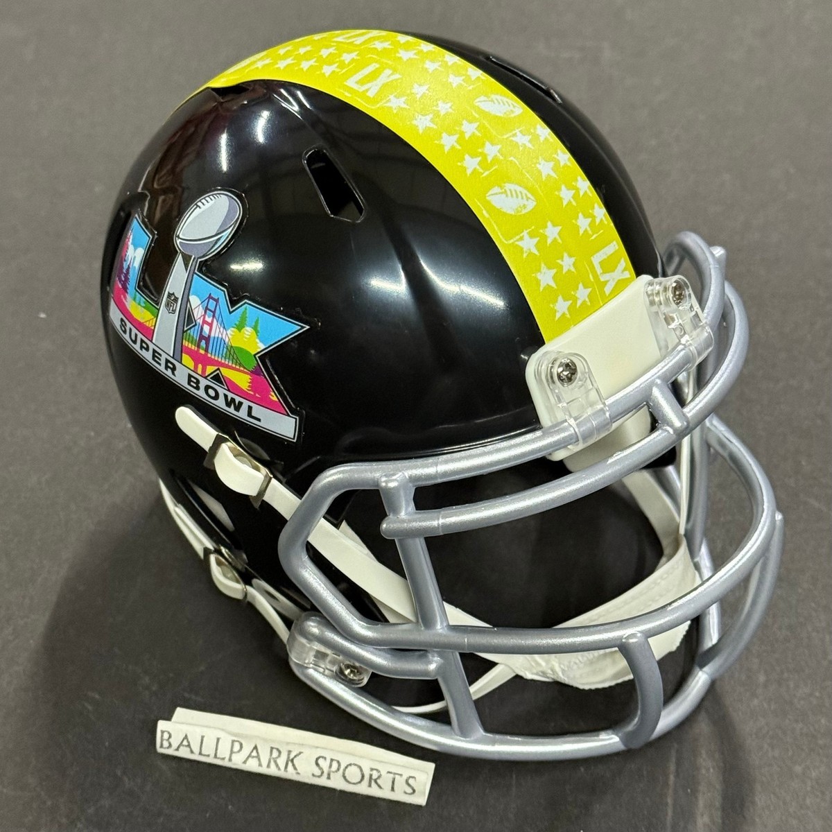 Super Bowl 60 LX Mini Football Helmet Riddell Speed San Francisco