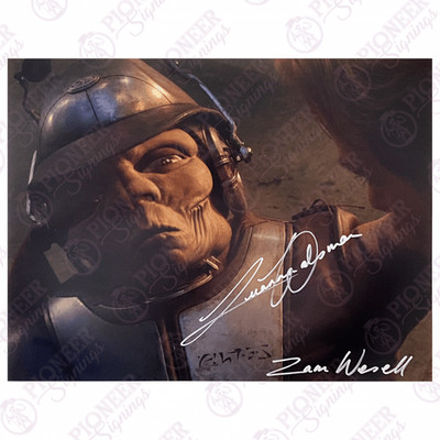 Star Wars: Zam Wesell ''True Form'' 11'' x 14'' Druck signiert von Leeanna Walsman (...