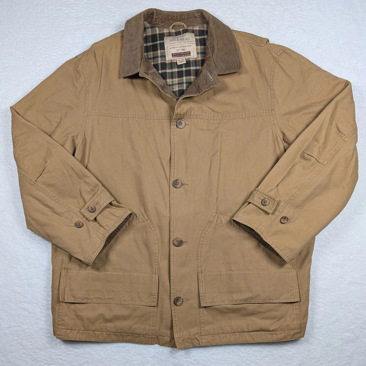 Duck Head Coats, Jackets & Vests for Cotton Outer Shell Men for
