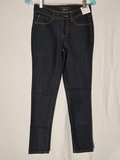 Arizona Girls 14 26x27.5 Regular Skinny Dark Denim Blue Jeans