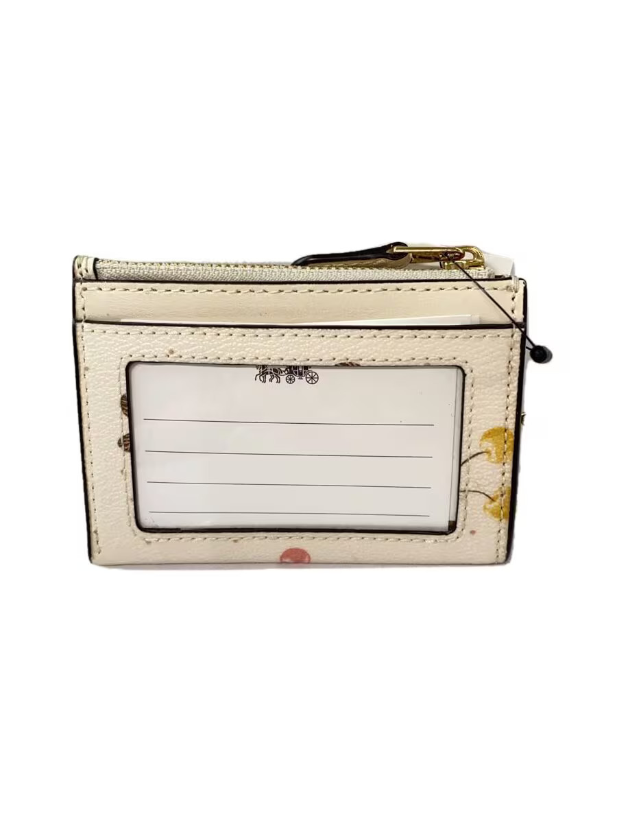 Authentic COACH Cherry Pattern Pass Case Leather … - image 2