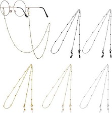 4Pcs Eyeglass Holders Around Neck Eyeglass Chain for Women