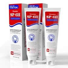 Woadee SP-6 Hydroxyapatite Toothpaste, SP-6 Probiotic Whitening Toothpaste,6 ...