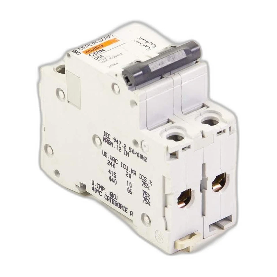 MERLIN GERIN C60N/D6A Circuit Braker New Multi 9, 415V/10KA New in stock at P... - Image 3 of 4