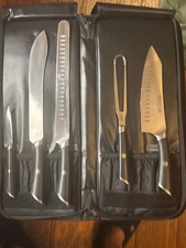 Cangshan Chef Knife Set with Carry Case – Japanese Steel Professional Kitchen Kn