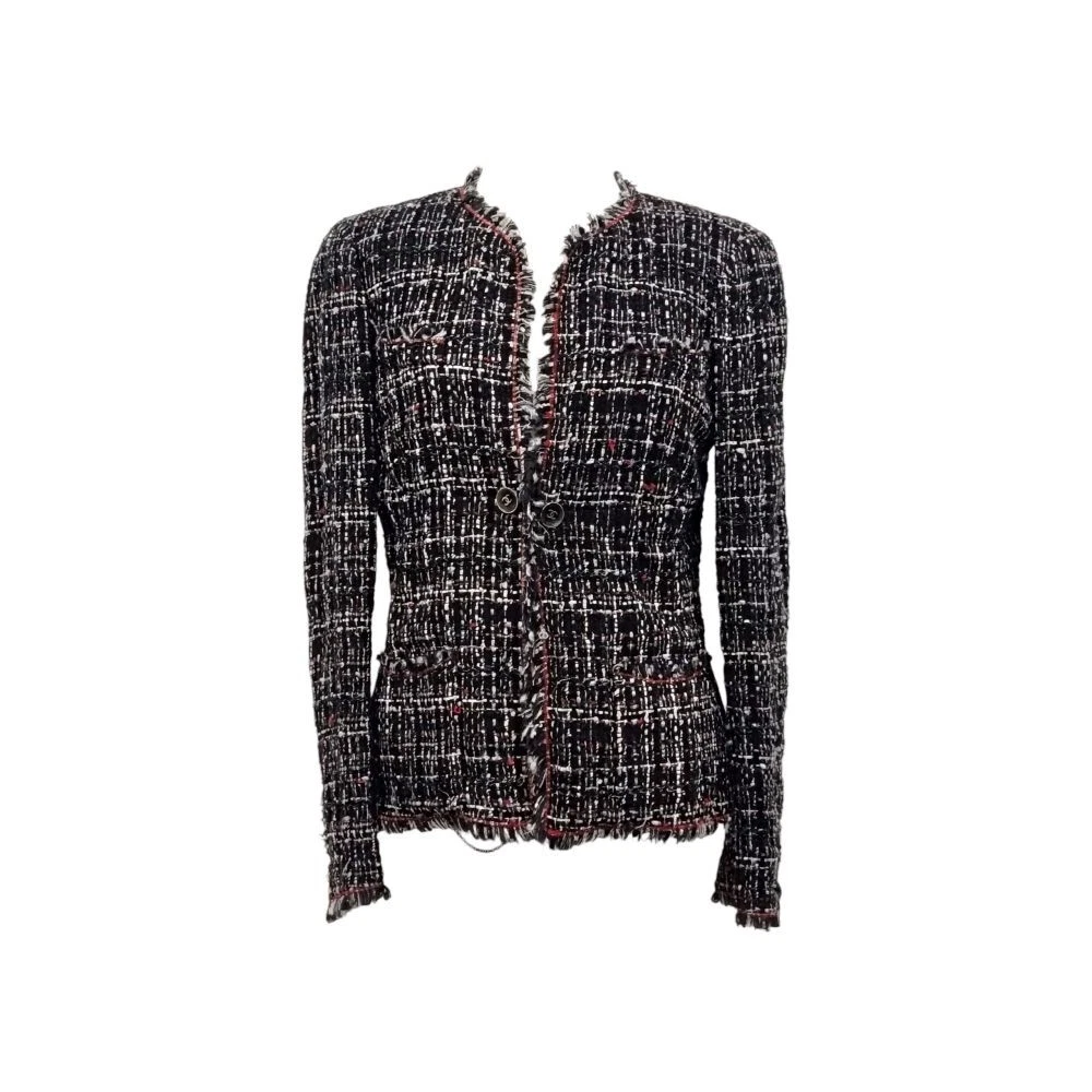 Giacca tweed CHANEL 38 P26010 140048446