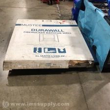 E.L. Mustee & Sons, Inc. 660BI Durawall Fiberglass Bathtub Wall FNFP