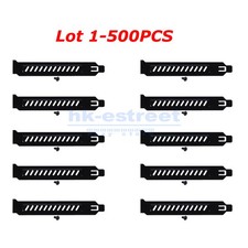 Lot PCI Slot Covers with Screws for PC Case Airflow and Dustproof Black