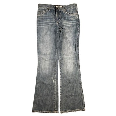 Mavi Jeans Women's Size 31/34 Flare Low Rise Wide Leg Blue Denim Jeans