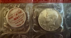 1970 D Kennedy Half Dollar -KEY DATE - Uncirculated -- 40% Silver - Cello Pack