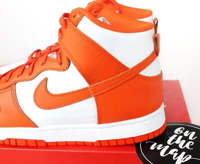 シューズ(男性用) nike dunk high orange blaze 27cm Nike Dunk High Syracuse (2016) Men's - 850477-101 - US