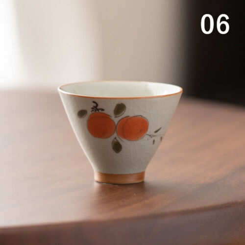 60ml Japanese Style Handmade Ceramic Tea Cups Wine Sushi Sake Cup Travel Gift - Picture 20 of 28