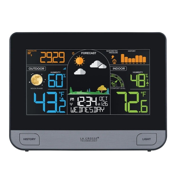 S74177 La Crosse Technology Wireless Weather Station TX141THBV4 Open