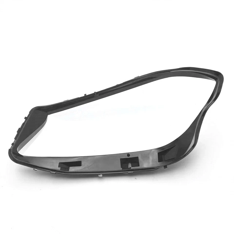 Par de cubiertas de faros para Mercedes Benz Clase A W176 A180 A200 A260 A45 AMG 17-18 Foto 4 de 4