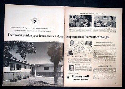 Life Magazine Ad HONEY ELECTRONIC MODUFLOW reverse WINTHROP SHOES PHILCO 1954 A4