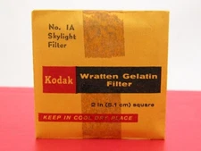 Kodak WRATTEN 1A SKYLIGHT FILTER 2X2