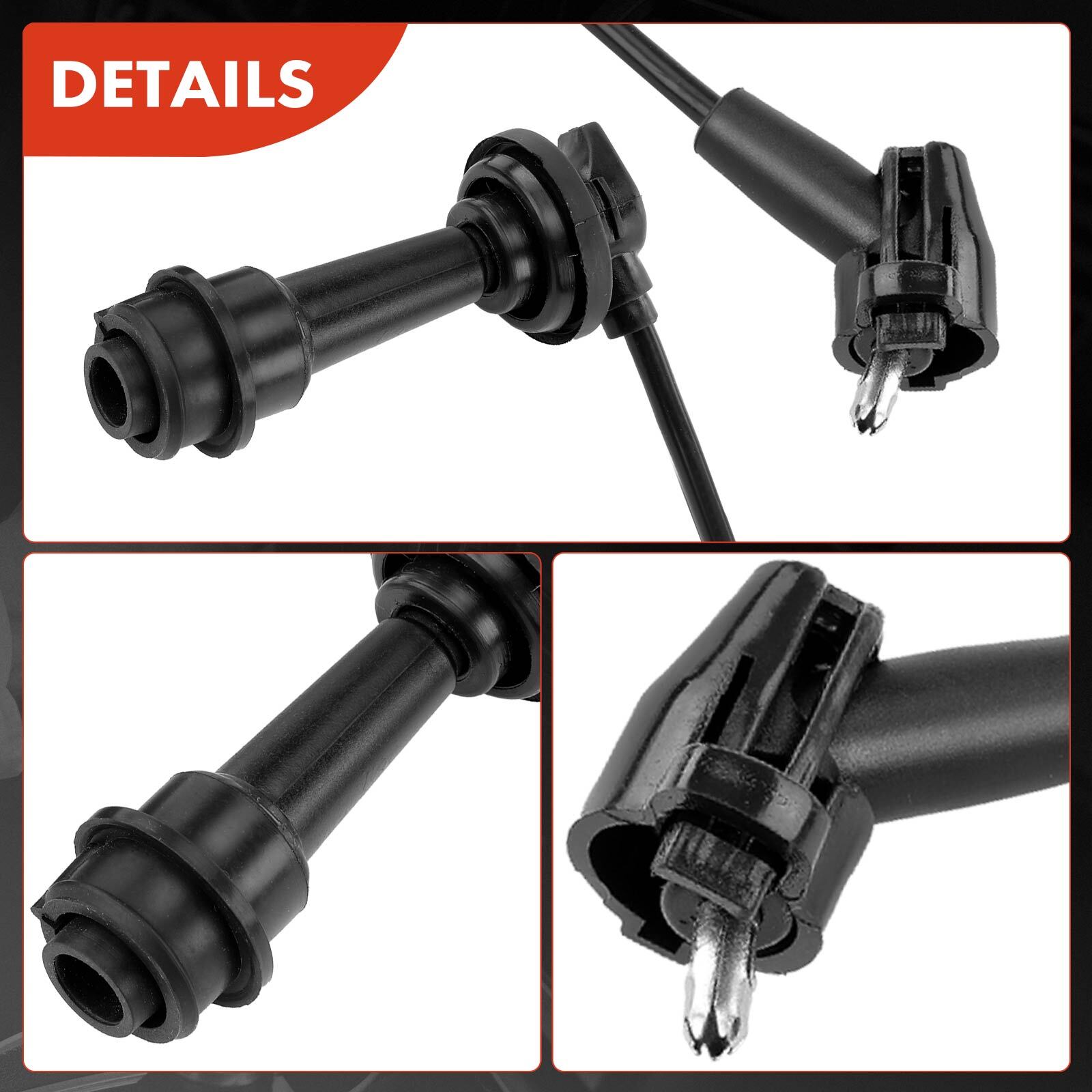 7x Spark Plug Wire Sets for Lexus GS300 19931997 SC300 9297 Toyota