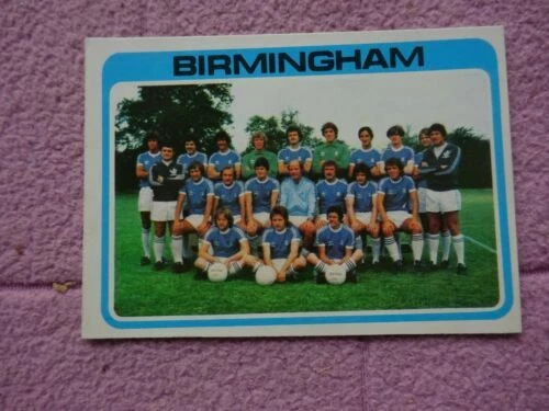 Premier League Topps Birmingham City Football Sports Trading Cards & Accessories