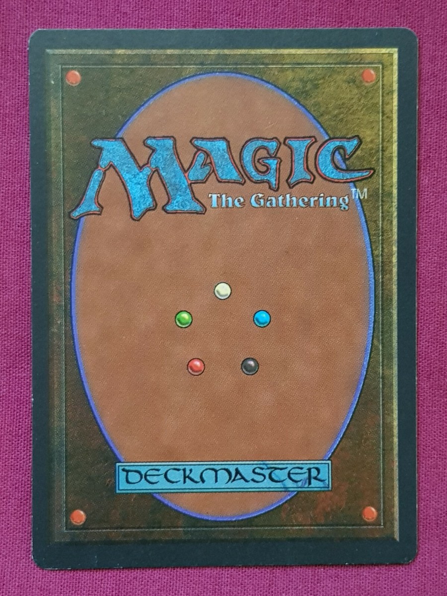 Magic The Gathering 4TH EDITION GREED black card MTG | eBay