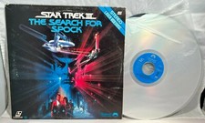 STAR TREK III Laserdisc The Search for Spock William Shatner - Leonard Nimoy PG
