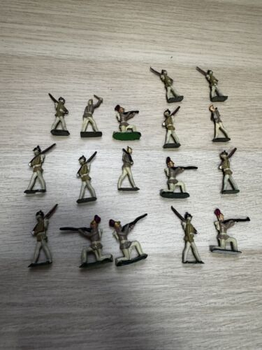 17 - Vintage Small Lead Toy Soldiers - Homecast - Picture 8 of 12