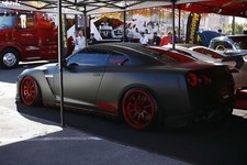 Cars wraptivo nissan gt Desk Mat Stitched