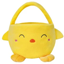 Easter Baskets for Kids Cute Chick Easter Egg Buckets Huting Festivals Gift f...