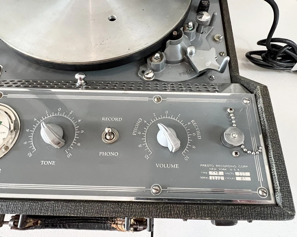 ДЕФЕКТНЫЙ фантастический винтажный токарный станок Presto K8 ЧИСТЫЙ G3D - Изображение 4 из 4