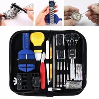 147Tlg Uhrenwerkzeug Uhrmacherwerkzeug Uhr Werkzeug GehäUseöFfner Reparatur Set