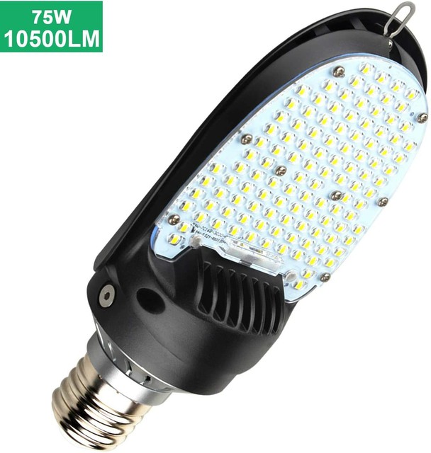 75W LED Parking Lot Retrofit Kit 5000K E39 Rotatable Base 300W HPS Shoebox light eBay