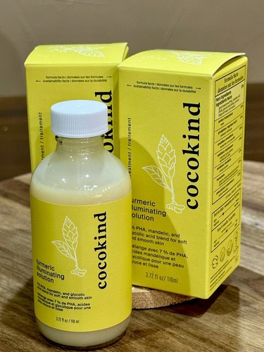 New!!! COCOKIND Turmeric Illuminating Solution 3.72 fl oz- Skin Care - 第 2/7 張圖片