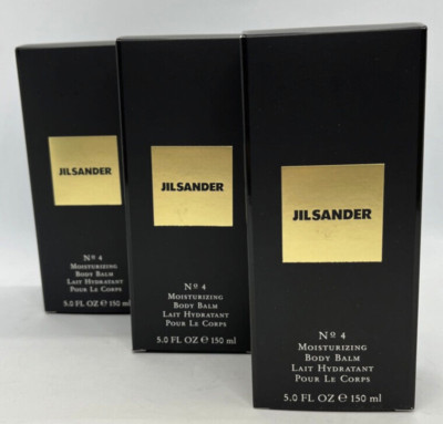 (88,87 /L) Jil Sander No.4 No 4 3 x 150 ml Bodylotion BL Body Lotion Neu/OvP
