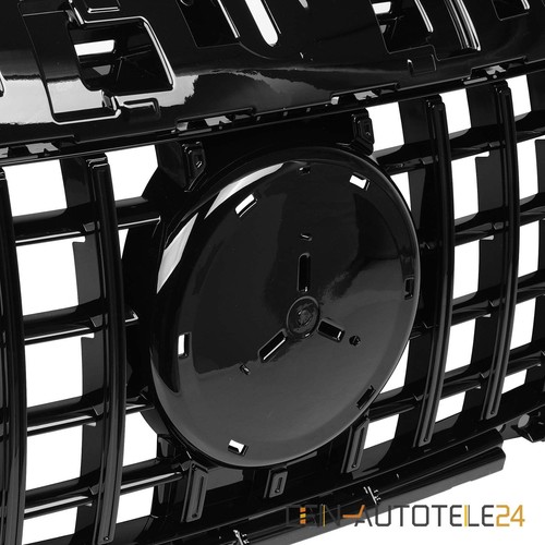 KÜHLERGRILL FRONT GRILL FÜR MERCEDES CITAN W420 VAN TOURER GLANZ SCHWARZ - Picture 3 of 6