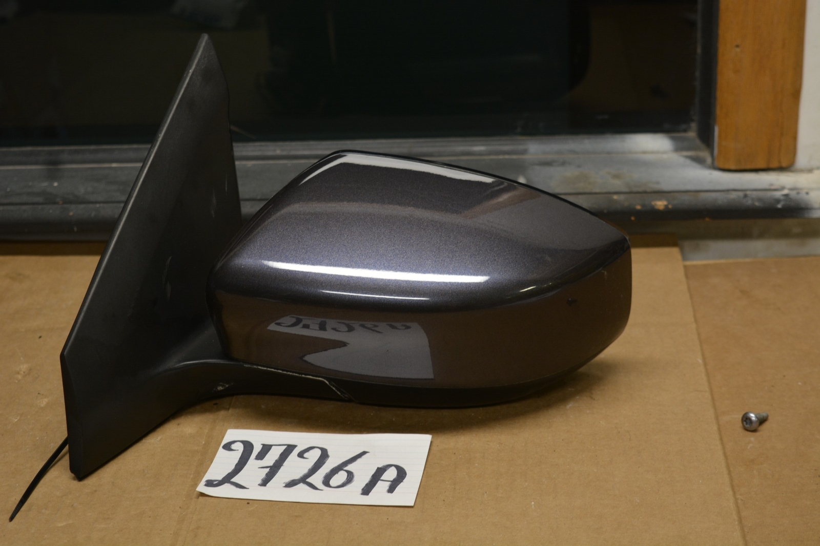 13 14 15 Nissan Sentra DRIVER side Used Power Mirror Purple #2726-A