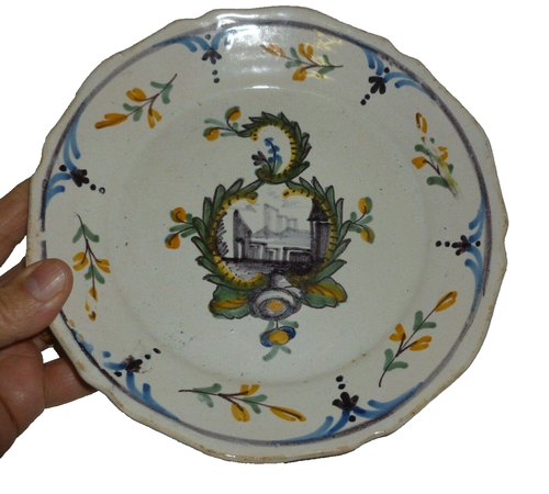 assiette Nevers 18ième